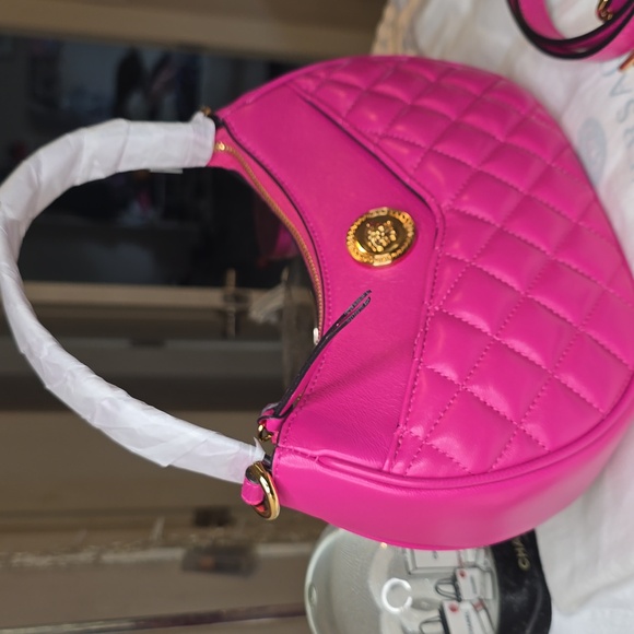 NEW Versace Medusa Quilted 2 Way Bag! - Picture 6 of 14